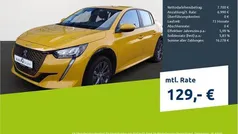 Gelb Gebraucht 2021 Peugeot e-208 Active Kleinwagen | 14.690 € (Fairer Preis)