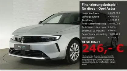 Gebraucht Opel Astra Elegance 131 PS (96 kW) 2023 Silber Kombi