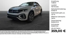 Weiß Gebraucht 2025 VW T-Roc Cabriolet R-line Cabrio | 37.770 € (Fairer Preis)