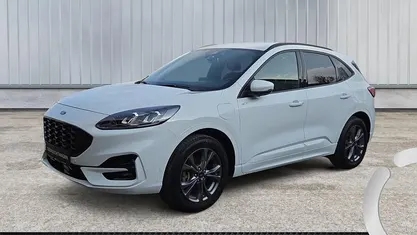 Gebraucht Ford Kuga ST-Line X 224 PS (164 kW) 2021 Frostweiß (metallic) SUV