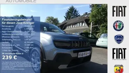 Gebraucht Jeep Avenger Altitude 101 PS (74 kW) 2024 Grau SUV