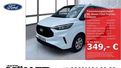 Neu Ford Tourneo Trend 136 PS (100 kW) 2025 Frozen white Van / Kleinbus