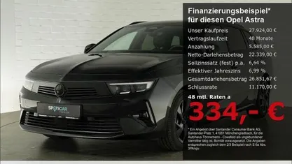 Karbon schwarz Gebraucht 2025 Opel Astra Kombi | 27.924 € (Fairer Preis)