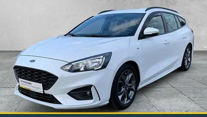 Gebraucht Ford Focus ST-Line 150 PS (110 kW) 2018 Weiß Kombi