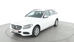 Weiß Gebraucht 2015 Mercedes C180 Kombi | 16.630 € (Fairer Preis)