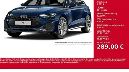 Gebraucht Audi A3 S-Line 204 PS (150 kW) 2025 Limousine