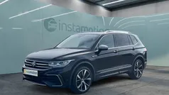 Schwarz Gebraucht 2024 VW Tiguan Allspace R-line SUV | 46.070 € (Fairer Preis)