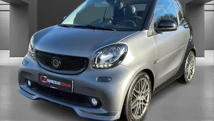 Schwarz Gebraucht 2019 Smart ForTwo Electric Drive Brabus Cabrio | 14.900 € (Teuer)
