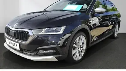 Gebraucht Skoda Octavia Scout 4x4 200 PS (147 kW) 2023 Blackmagic perleffekt Kombi