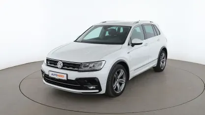 Gebraucht VW Tiguan Highline 150 PS (110 kW) 2018 Weiß SUV