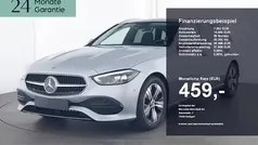 Metalliclack hightechsilber Gebraucht 2024 Mercedes C220 Avantgarde Kombi | 39.760 € (Fairer Preis)