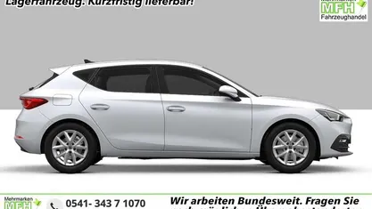 Alb (glacial white) Neu 2025 Seat Leon Style Limousine | 22.394 € (Guter Preis)