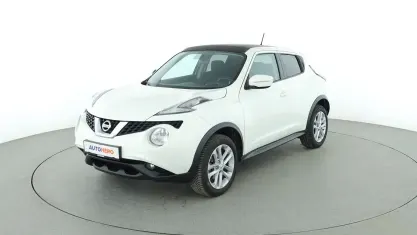 Gebraucht Nissan Juke Acenta 116 PS (85 kW) 2017 Weiß SUV