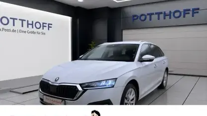 Gebraucht Skoda Octavia Style 150 PS (110 kW) 2022 Moonweiß perleffekt Kombi