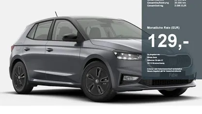 Neu Skoda Fabia Selection 150 PS (110 kW) 2025 Schwarz Kleinwagen