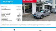 Grau Gebraucht 2023 VW Golf VIII Life Limousine | 23.800 € (Fairer Preis)