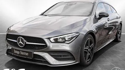 Metalliclack mountaingrau Gebraucht 2021 Mercedes CLA200 Shooting Brake Business Kombi | 25.977 € (Fairer Preis)