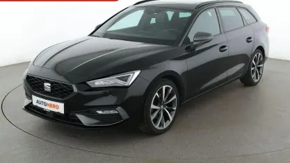 Gebraucht Seat Leon FR 150 PS (110 kW) 2021 Schwarz Kombi