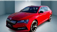 Velvetrot metallic (rot) metallic Gebraucht 2021 Skoda Superb SportLine Kombi | 24.250 € (Fairer Preis)