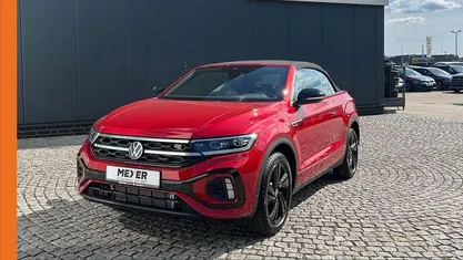 Kings red metallic/ schwarz Neu 2025 VW T-Roc Cabriolet Style Cabrio | 43.990 € (Fairer Preis)