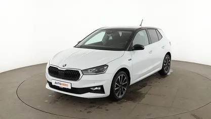 Gebraucht Skoda Fabia First Edition 110 PS (80 kW) 2021 Weiß Limousine