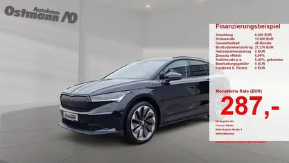 Schwarz Gebraucht 2021 Skoda Enyaq iV Loft SUV | 24.879 € (Fairer Preis)