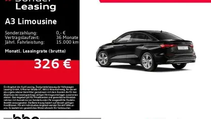 Gebraucht Audi A3 Advanced Plus 116 PS (85 kW) 2026 Mythosschwarz metallic Limousine