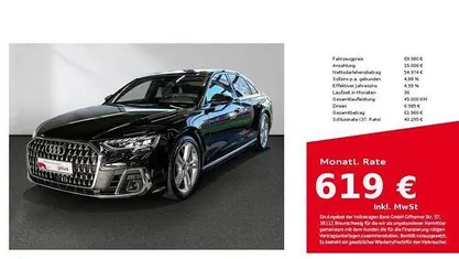 Mythosschwarz Gebraucht 2022 Audi A8 Ambiente Limousine | 69.980 € (Fairer Preis)