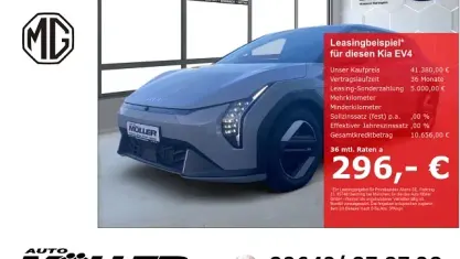 Neu Kia EV4 Earth 150 kW (204 PS) 2026 Grau Limousine