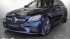 Cavansitblau metallic Gebraucht 2021 Mercedes C300 AMG Kombi | 34.970 € (Fairer Preis)
