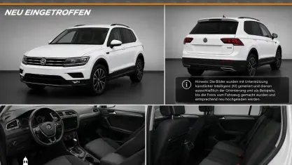 Gebraucht VW Tiguan Allspace 190 PS (139 kW) 2020 Pure white SUV