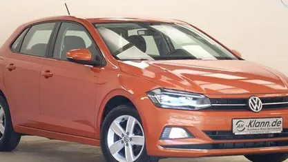 Gebraucht VW Polo Highline 95 PS (69 kW) 2019 Orange Limousine
