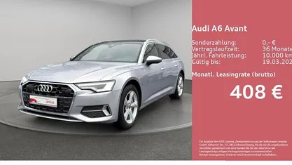 Gebraucht Audi A6 Advanced 265 PS (194 kW) 2025 Florettsilber metallic Kombi