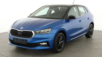 Begagnad Skoda Fabia Style 110 HK (80 kW) 2021 Blå Sedan