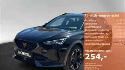 Gebraucht Cupra Formentor VZ 245 PS (180 kW) 2022 Schwarz SUV
