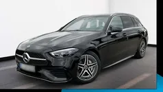Metalliclack obsidianschwarz Gebraucht 2025 Mercedes C200 AMG Kombi | 44.430 € (Fairer Preis)