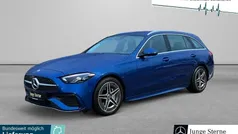 Metalliclack spektralblau Gebraucht 2024 Mercedes C300 AMG Kombi | 46.480 € (Fairer Preis)