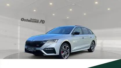 Silber Gebraucht 2024 Skoda Octavia RS Kombi | 38.889 € (Fairer Preis)