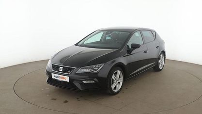 Używany Seat Leon FR 150 KM (110 kW) 2020 Czarny Sedan/Limuzyna