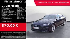 Schwarz Gebraucht 2021 Audi S5 Sportback Ambiente Kleinwagen | 40.950 € (Guter Preis)