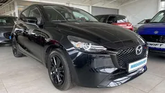 Jet black (metallic) Gebraucht 2023 Mazda 2 Homura-Line Kleinwagen | 19.400 € (Fairer Preis)