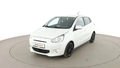 Gebraucht Mitsubishi Space Star Diamant Edition 80 PS (58 kW) 2016 Weiß Kleinwagen