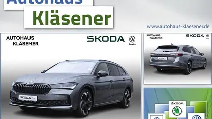 Gebraucht Skoda Superb 204 PS (150 kW) 2025 Graphitegrau metallic Kombi