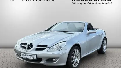 Gebraucht Mercedes SLK350 272 PS (200 kW) 2004 Silber Cabrio