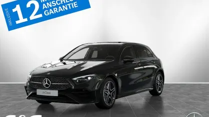 Gebraucht Mercedes A200 AMG 163 PS (119 kW) 2025 Unilack nachtschwarz Limousine