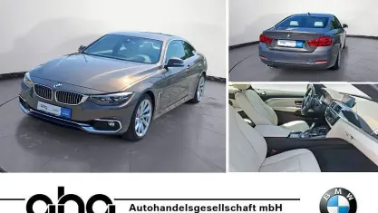 Gebraucht BMW 420 Luxury Line 184 PS (135 kW) 2018 Champagner quarz metallic Coupé