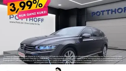 Gebraucht VW Passat GTE 218 PS (160 kW) 2022 Mangangrau metallic Kombi