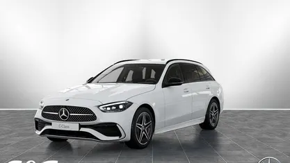 Gebraucht Mercedes C200 AMG 204 PS (150 kW) 2025 Unilack polarweiß Kombi