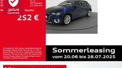 Blau Gebraucht 2024 Audi A3 Sportback Advanced Limousine | 27.990 € (Superpreis)