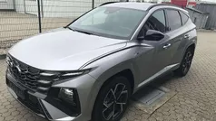 Shimmering silver Gebraucht 2024 Hyundai Tucson N Line SUV | 32.989 € (Guter Preis)